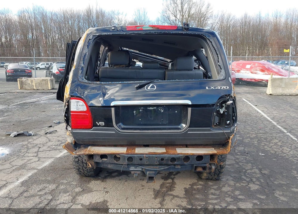 2002 LEXUS LX 470 VIN: JTJHT00W123515036