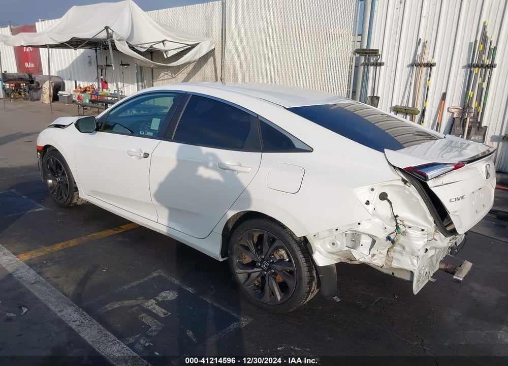 2019 HONDA CIVIC VIN: 2HGFC2F81KH573256