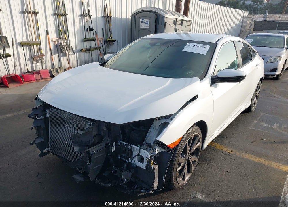 2019 HONDA CIVIC VIN: 2HGFC2F81KH573256