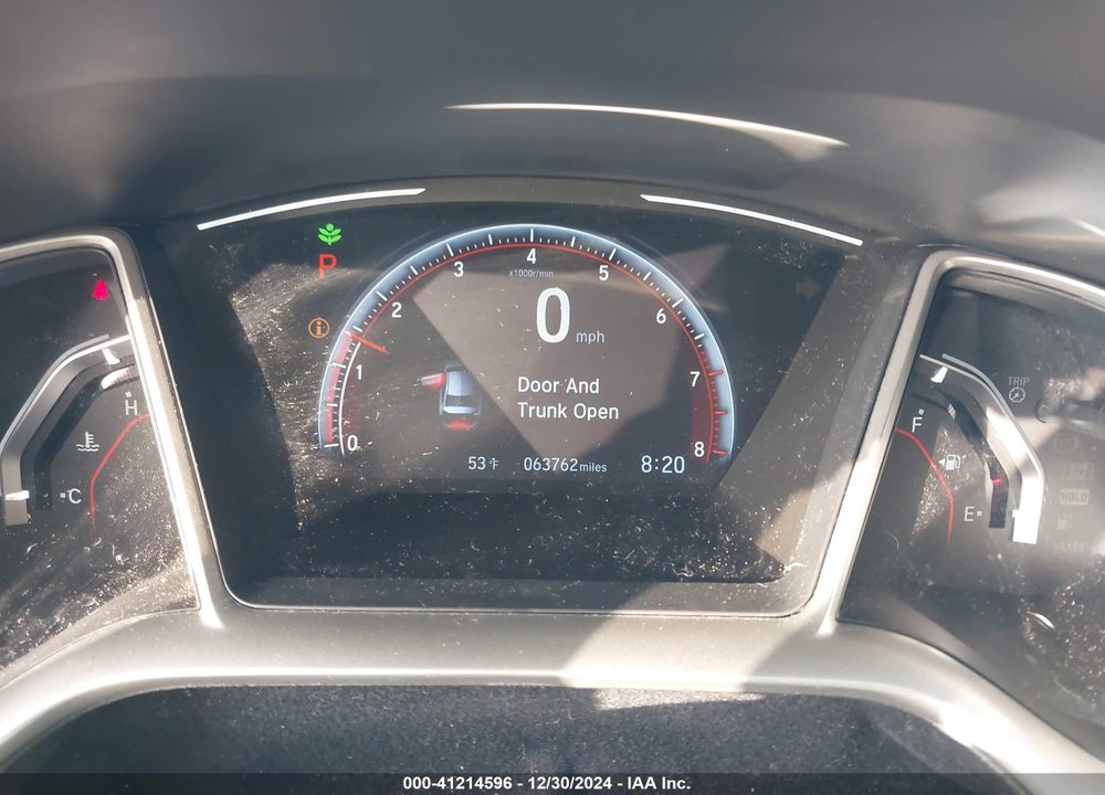 2019 HONDA CIVIC VIN: 2HGFC2F81KH573256