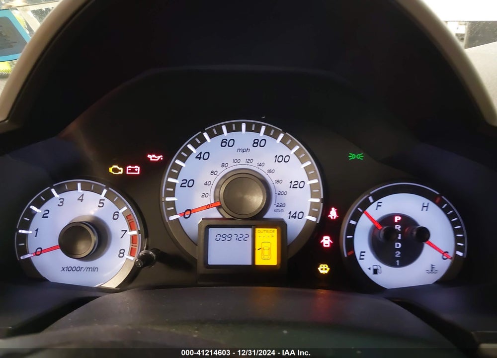 2012 HONDA PILOT EX-L VIN: 5FNYF4H50CB042120