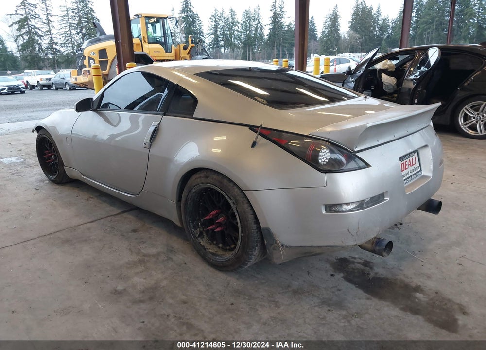 2003 NISSAN 350Z TOURING VIN: JN1AZ34E83T002487