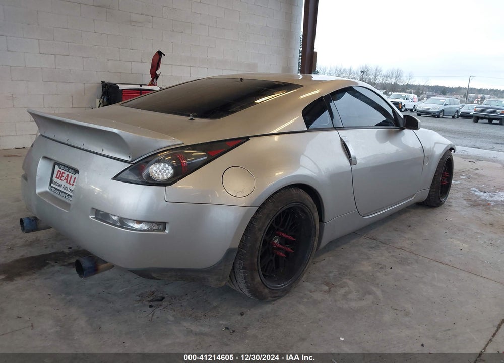 2003 NISSAN 350Z TOURING VIN: JN1AZ34E83T002487