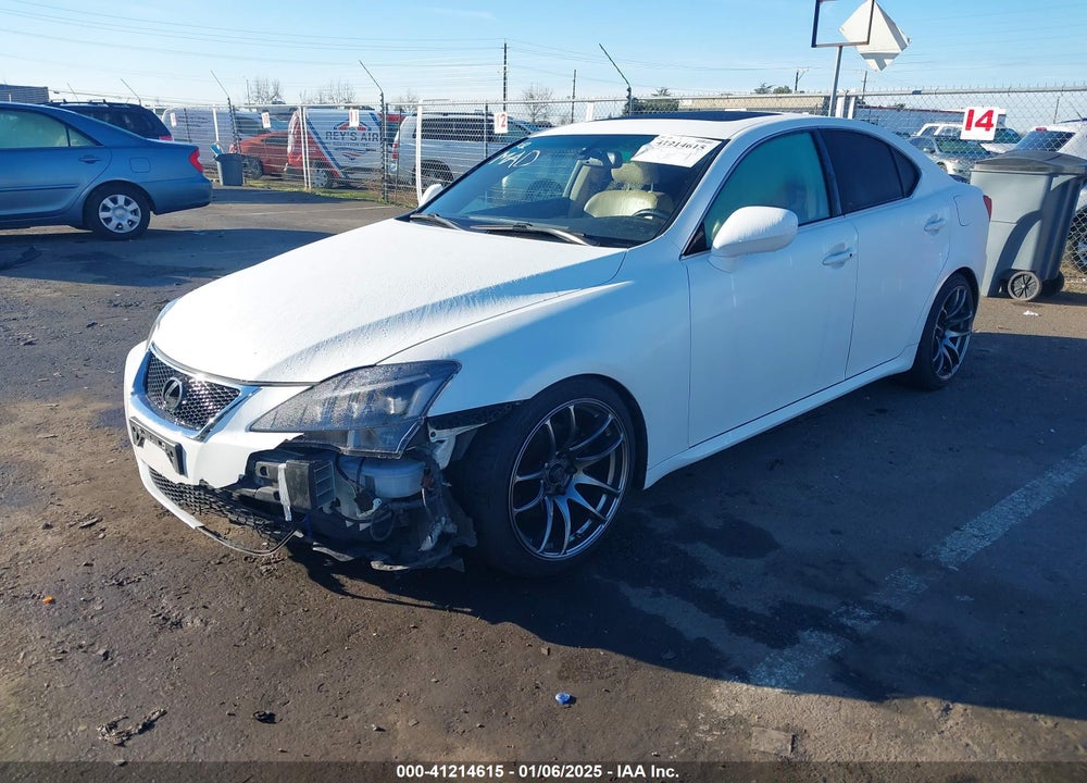 2008 LEXUS IS 250 VIN: JTHBK262485061596