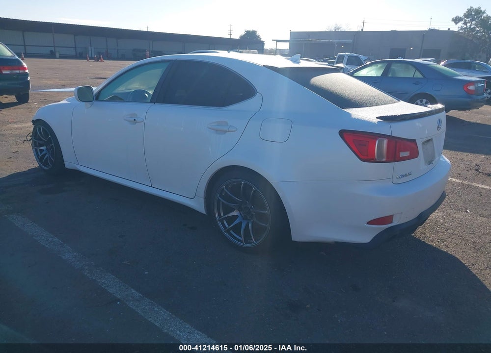 2008 LEXUS IS 250 VIN: JTHBK262485061596