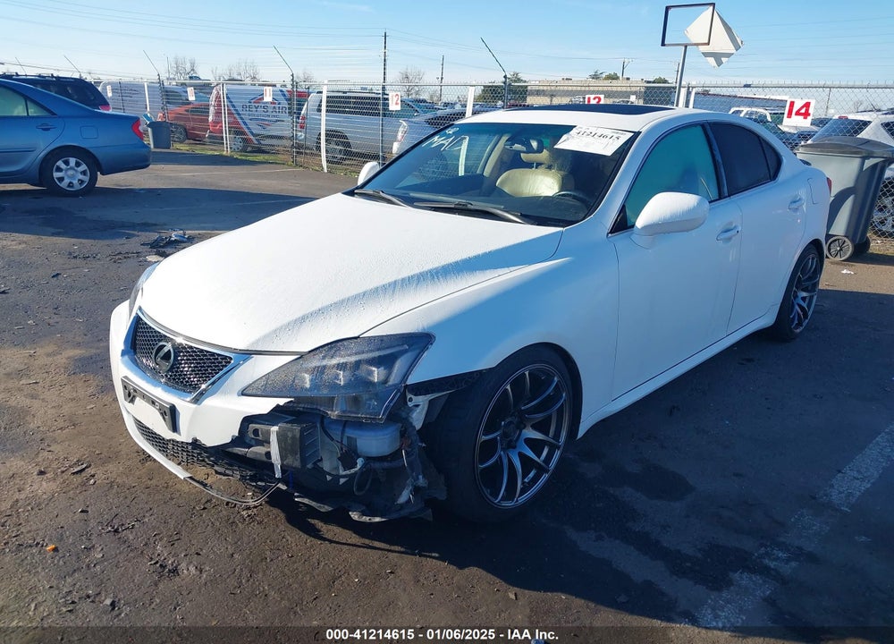 2008 LEXUS IS 250 VIN: JTHBK262485061596