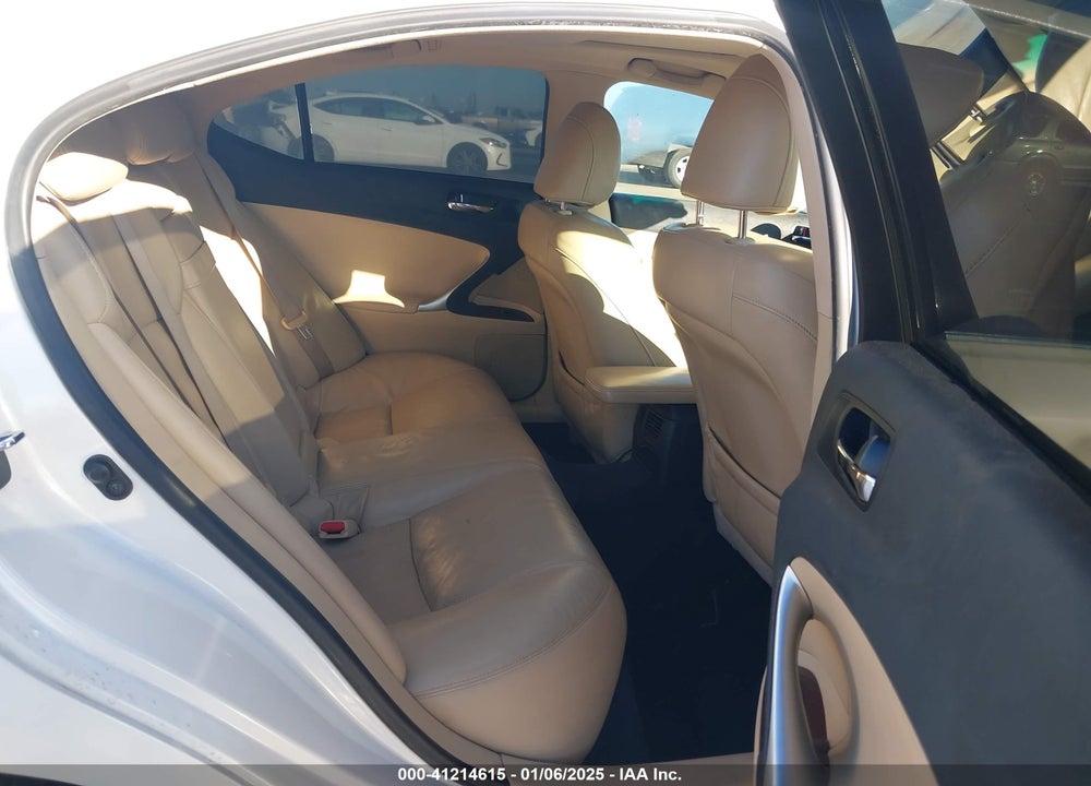 2008 LEXUS IS 250 VIN: JTHBK262485061596