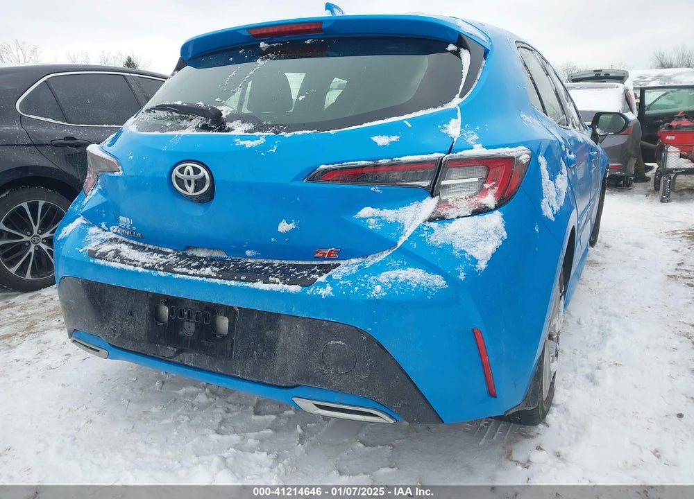 2019 TOYOTA COROLLA VIN: JTNK4RBE5K3066986