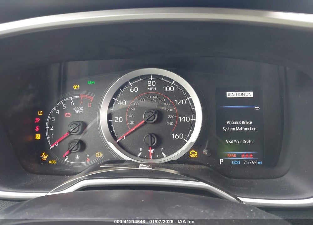 2019 TOYOTA COROLLA VIN: JTNK4RBE5K3066986