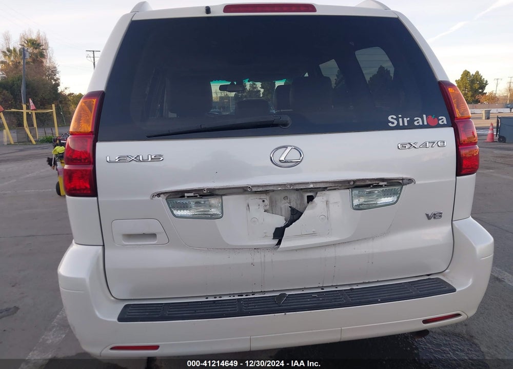 2004 LEXUS GX 470 VIN: JTJBT20X440025141