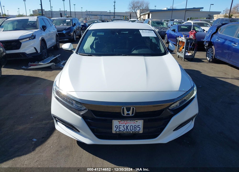 2018 HONDA ACCORD SPORT VIN: 1HGCV1F34JA235701