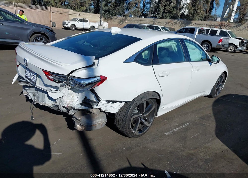 2018 HONDA ACCORD SPORT VIN: 1HGCV1F34JA235701