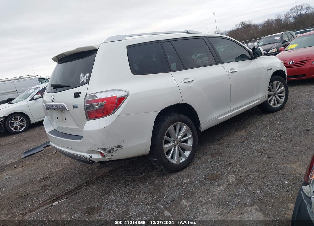 2009 TOYOTA HIGHLANDER HYBRID VIN: JTEEW41A392032750