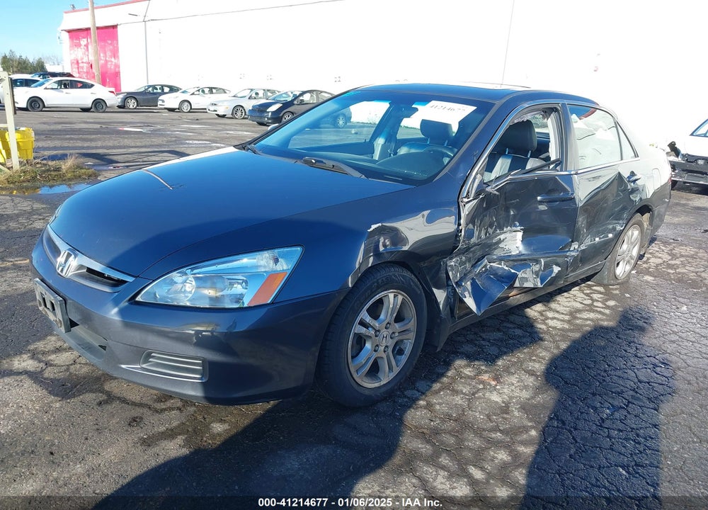 2007 HONDA ACCORD 2.4 EX VIN: 1HGCM568X7A043570