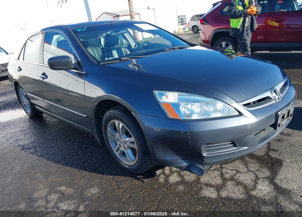 2007 HONDA ACCORD 2.4 EX VIN: 1HGCM568X7A043570