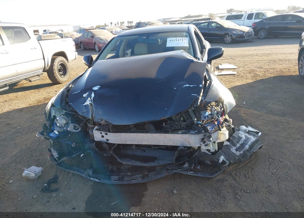 2007 LEXUS IS 250 VIN: JTHBK262075036323