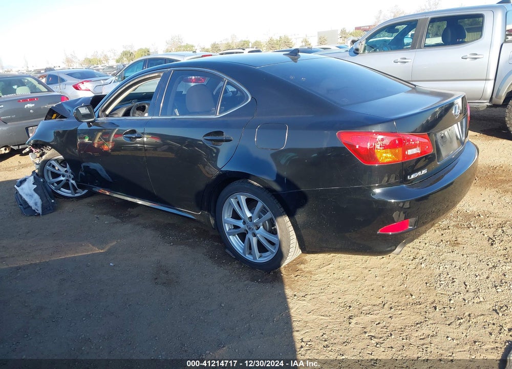 2007 LEXUS IS 250 VIN: JTHBK262075036323