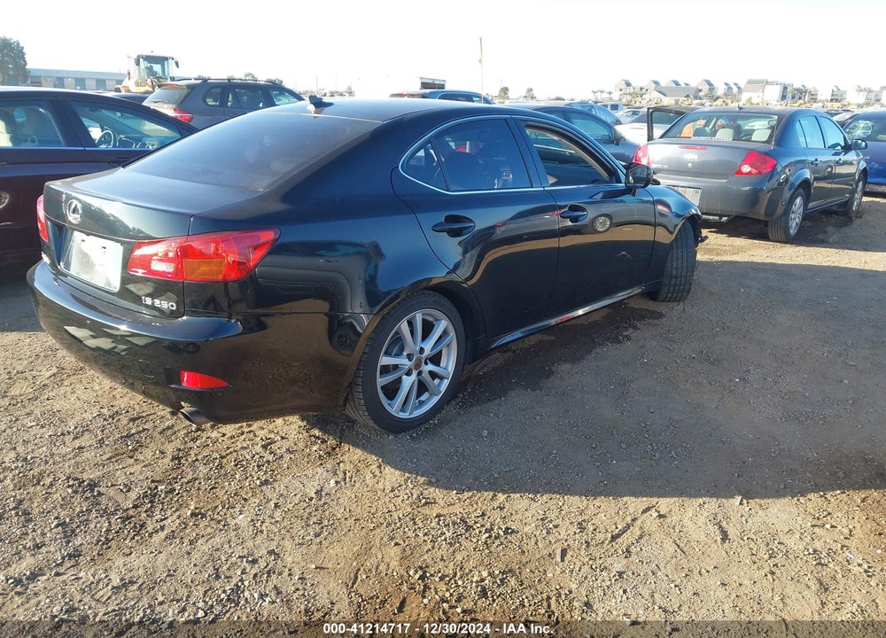 2007 LEXUS IS 250 VIN: JTHBK262075036323