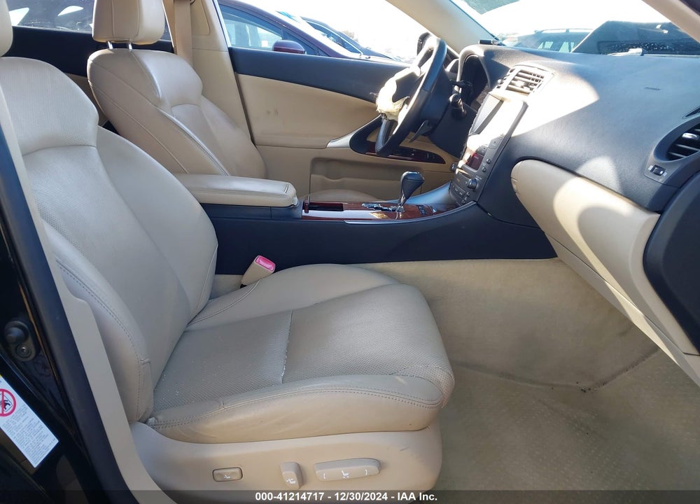 2007 LEXUS IS 250 VIN: JTHBK262075036323