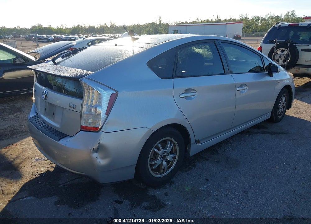 2011 TOYOTA PRIUS THREE VIN: JTDKN3DU5B0270420