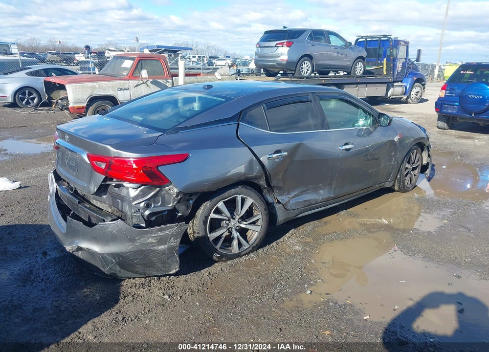 2016 NISSAN MAXIMA VIN: 1N4AA6AP7GC409949