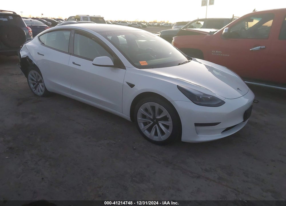 2021 TESLA MODEL 3 VIN: 5YJ3E1EA3MF043860