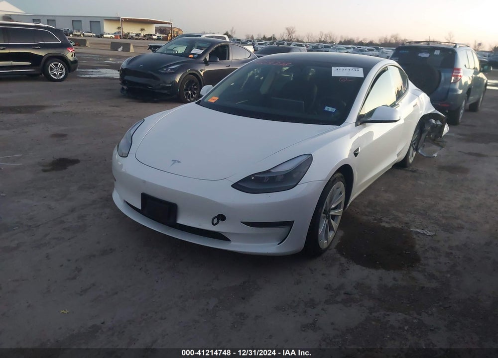 2021 TESLA MODEL 3 VIN: 5YJ3E1EA3MF043860