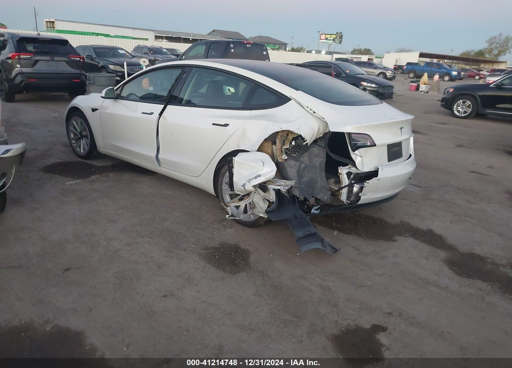 2021 TESLA MODEL 3 VIN: 5YJ3E1EA3MF043860