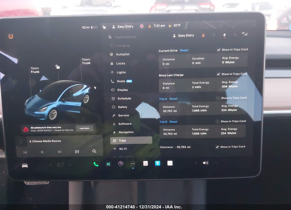 2021 TESLA MODEL 3 VIN: 5YJ3E1EA3MF043860
