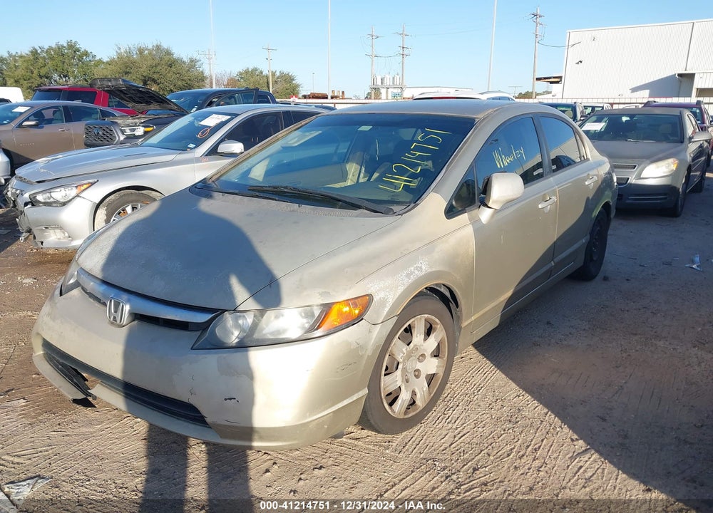 2007 HONDA CIVIC VIN: 1HGFA16597L088072