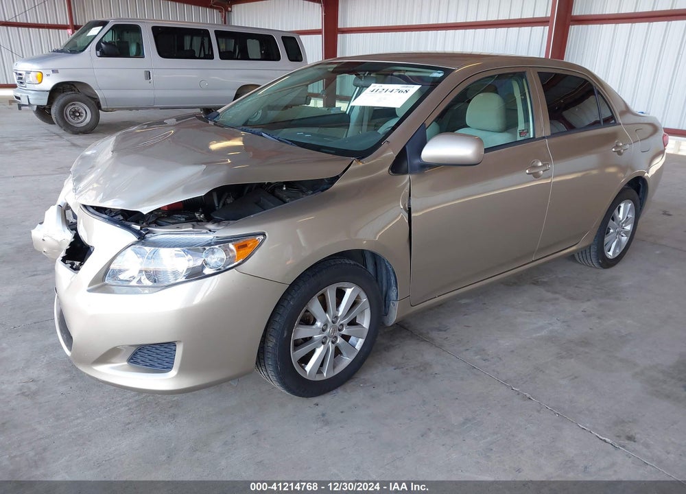 2009 TOYOTA COROLLA LE VIN: 1NXBU40E99Z099497