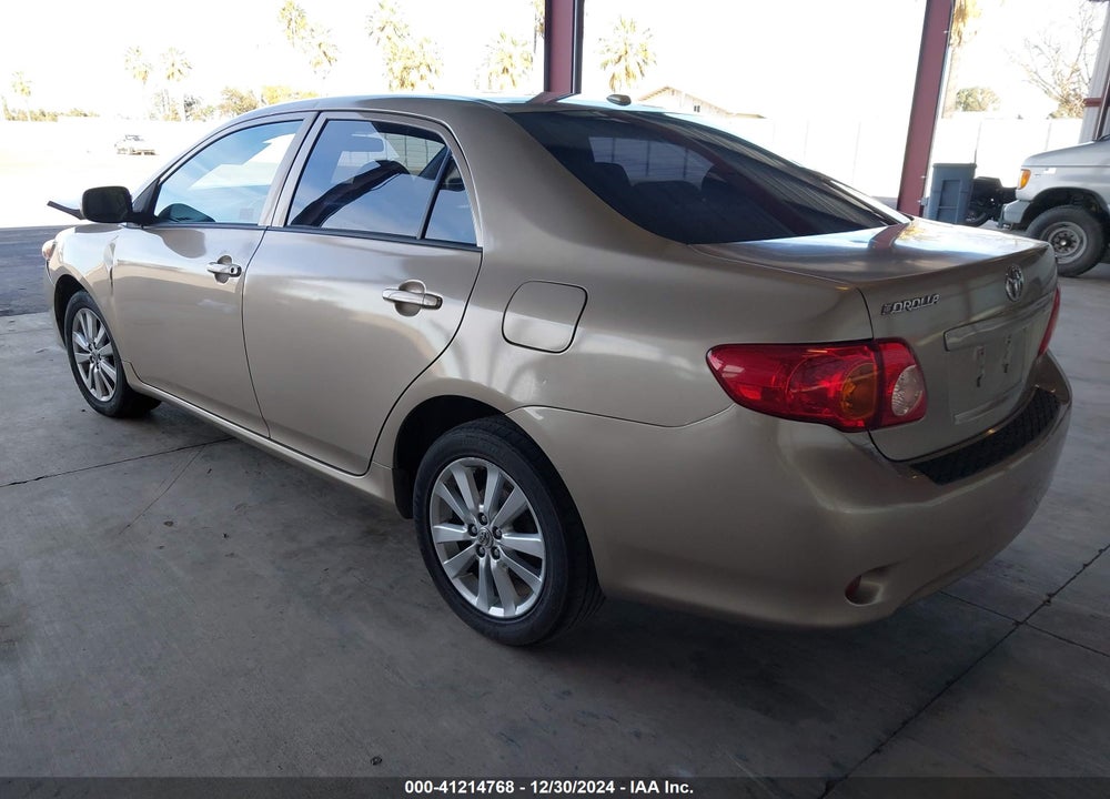 2009 TOYOTA COROLLA LE VIN: 1NXBU40E99Z099497