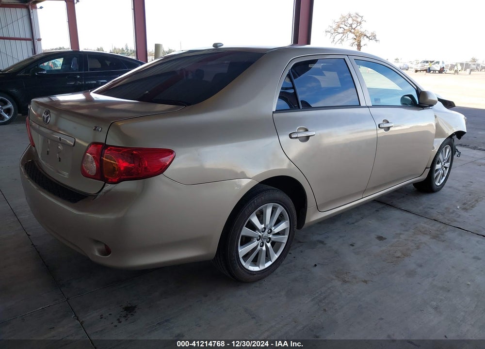 2009 TOYOTA COROLLA LE VIN: 1NXBU40E99Z099497
