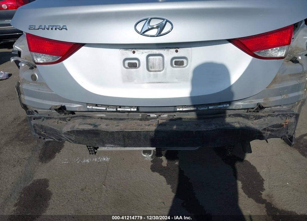 2012 HYUNDAI ELANTRA GLS VIN: 5NPDH4AE4CH130642