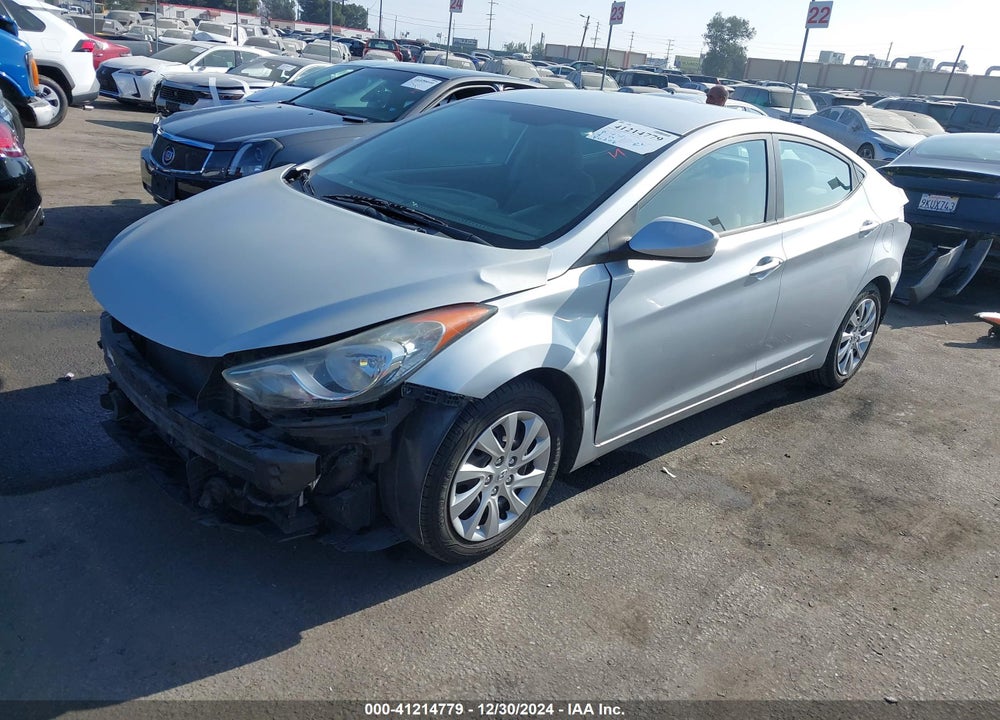 2012 HYUNDAI ELANTRA GLS VIN: 5NPDH4AE4CH130642