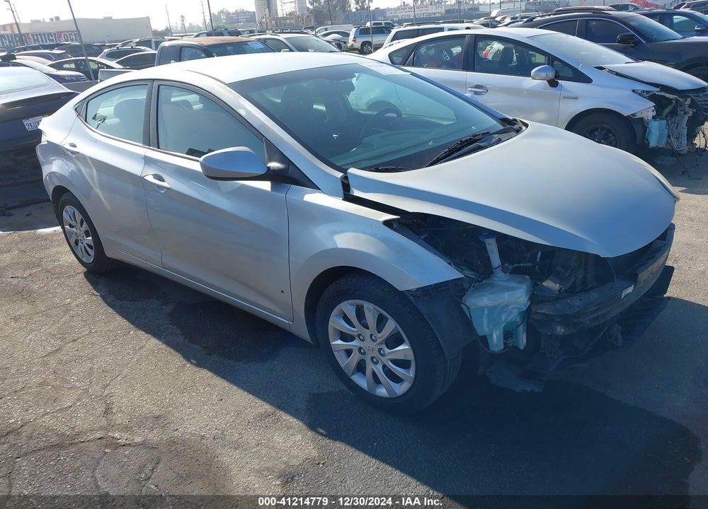 2012 HYUNDAI ELANTRA GLS VIN: 5NPDH4AE4CH130642