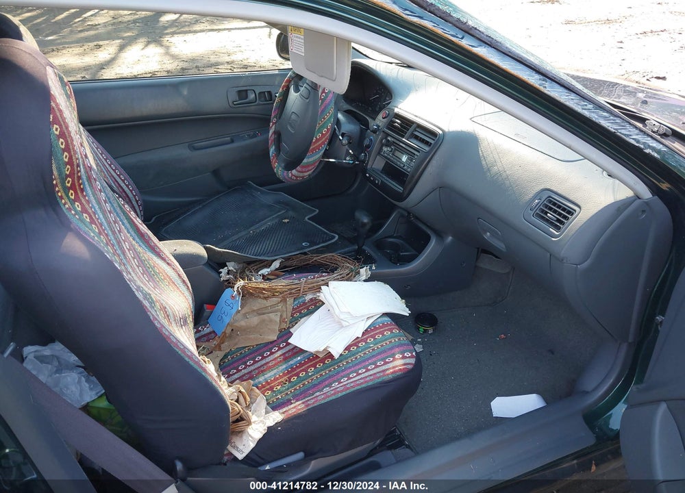 2000 HONDA CIVIC EX VIN: 1HGEJ8249YL111790