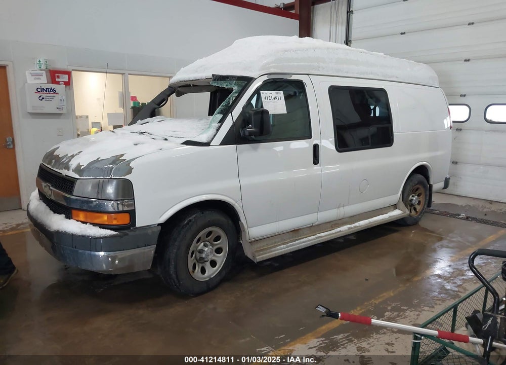 2009 CHEVROLET EXPRESS 1500 WORK VAN VIN: 1GCFG154691142335