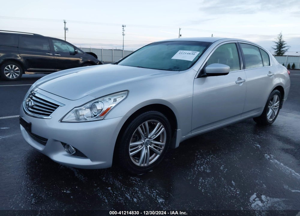 2012 INFINITI G37 VIN: JN1CV6ARXCM672114