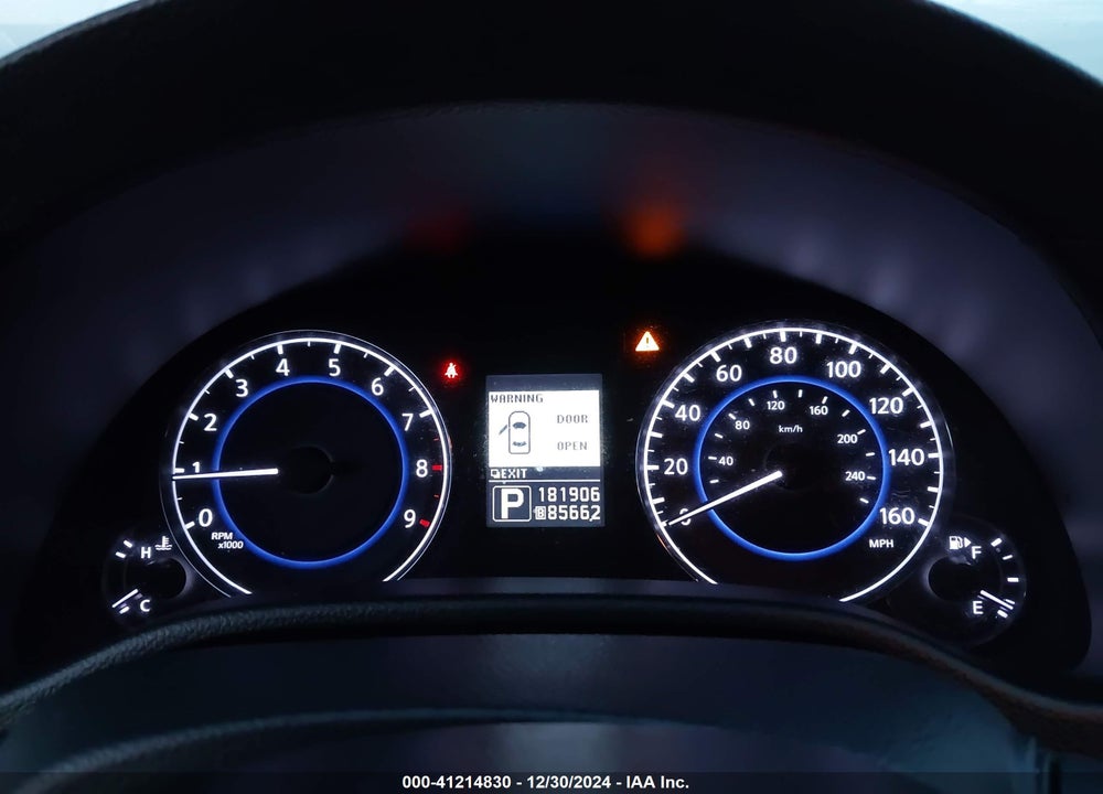 2012 INFINITI G37 VIN: JN1CV6ARXCM672114