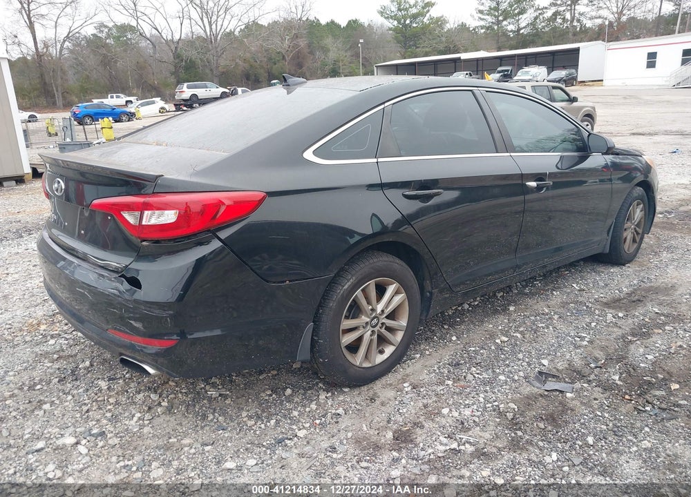 2015 HYUNDAI SONATA SE VIN: 5NPE24AF7FH150287