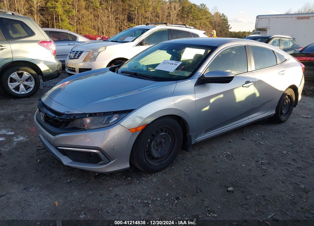 2020 HONDA CIVIC VIN: 2HGFC2F66LH569705