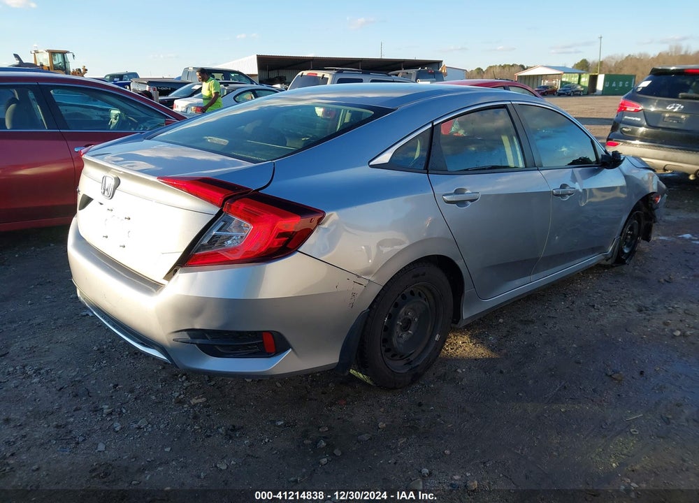2020 HONDA CIVIC VIN: 2HGFC2F66LH569705