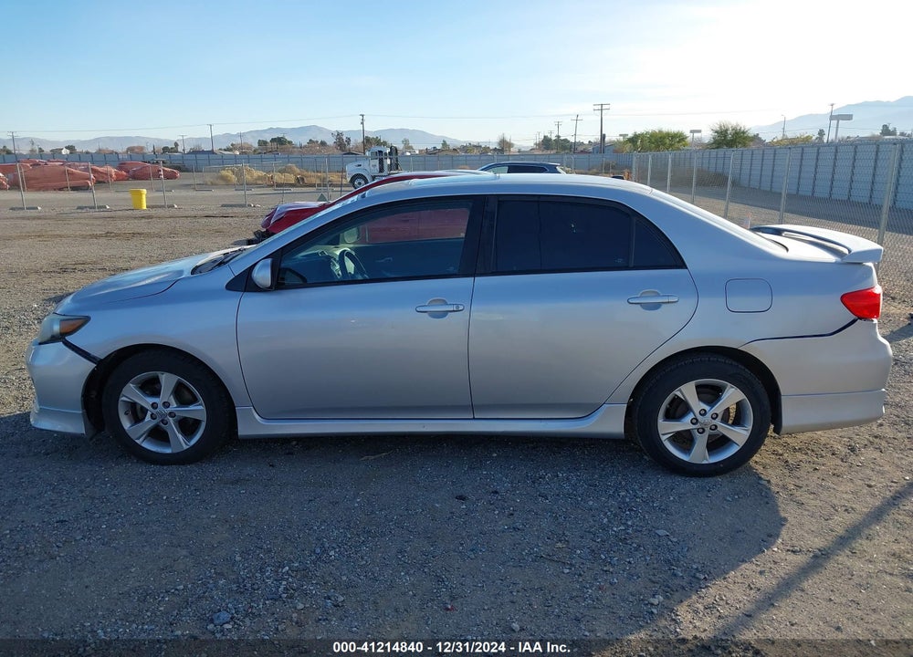 2012 TOYOTA COROLLA S VIN: 2T1BU4EE7CC860884