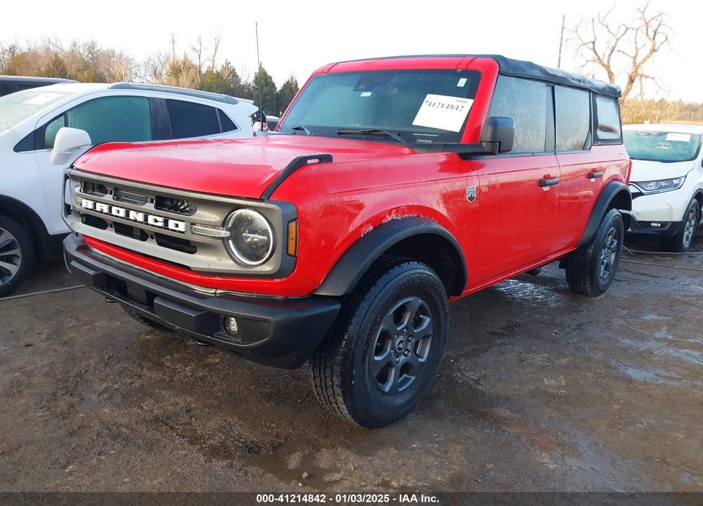 2022 FORD BRONCO BIG BEND VIN: 1FMDE5BH2NLB70073