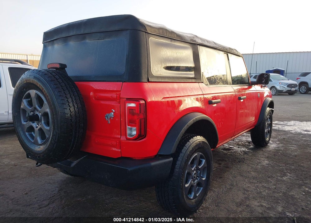 2022 FORD BRONCO BIG BEND VIN: 1FMDE5BH2NLB70073
