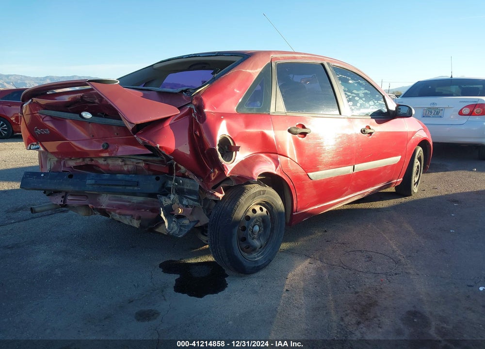 2004 FORD FOCUS LX VIN: 1FAFP33P04W127131
