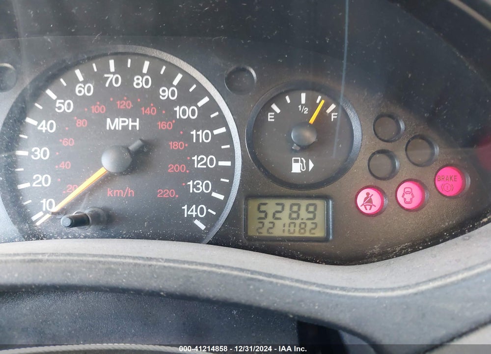 2004 FORD FOCUS LX VIN: 1FAFP33P04W127131