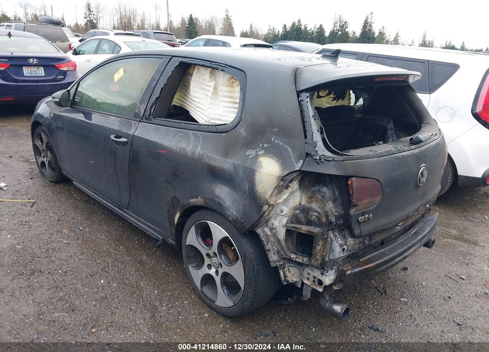 2010 VOLKSWAGEN GTI VIN: WVWFD7AJ5AW182808