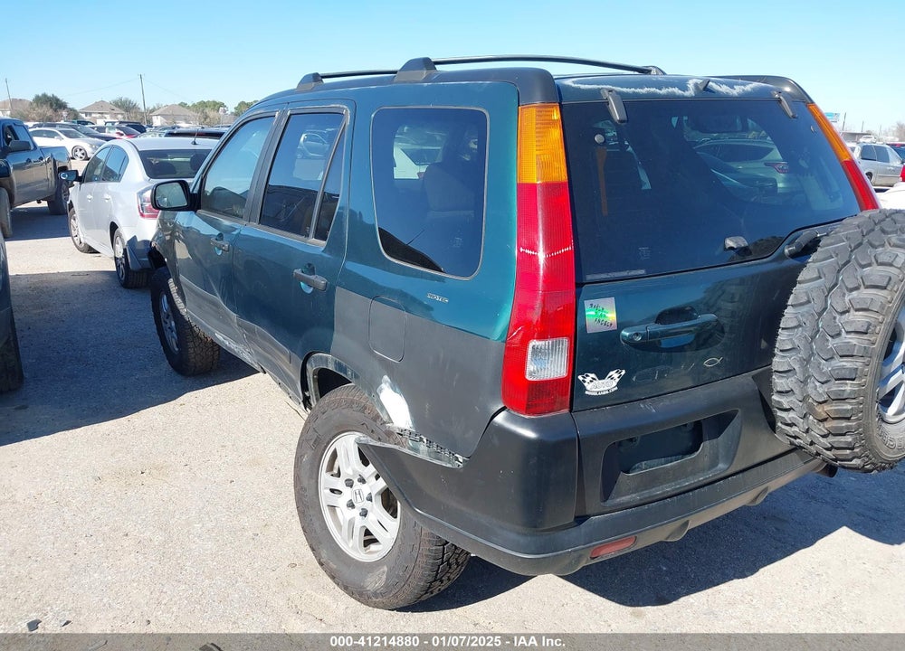 2002 HONDA CR-V EX VIN: JHLRD78842C040973